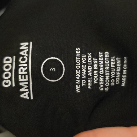 Good American Zebra print sports bra, black and silver - Picture 7 of 8